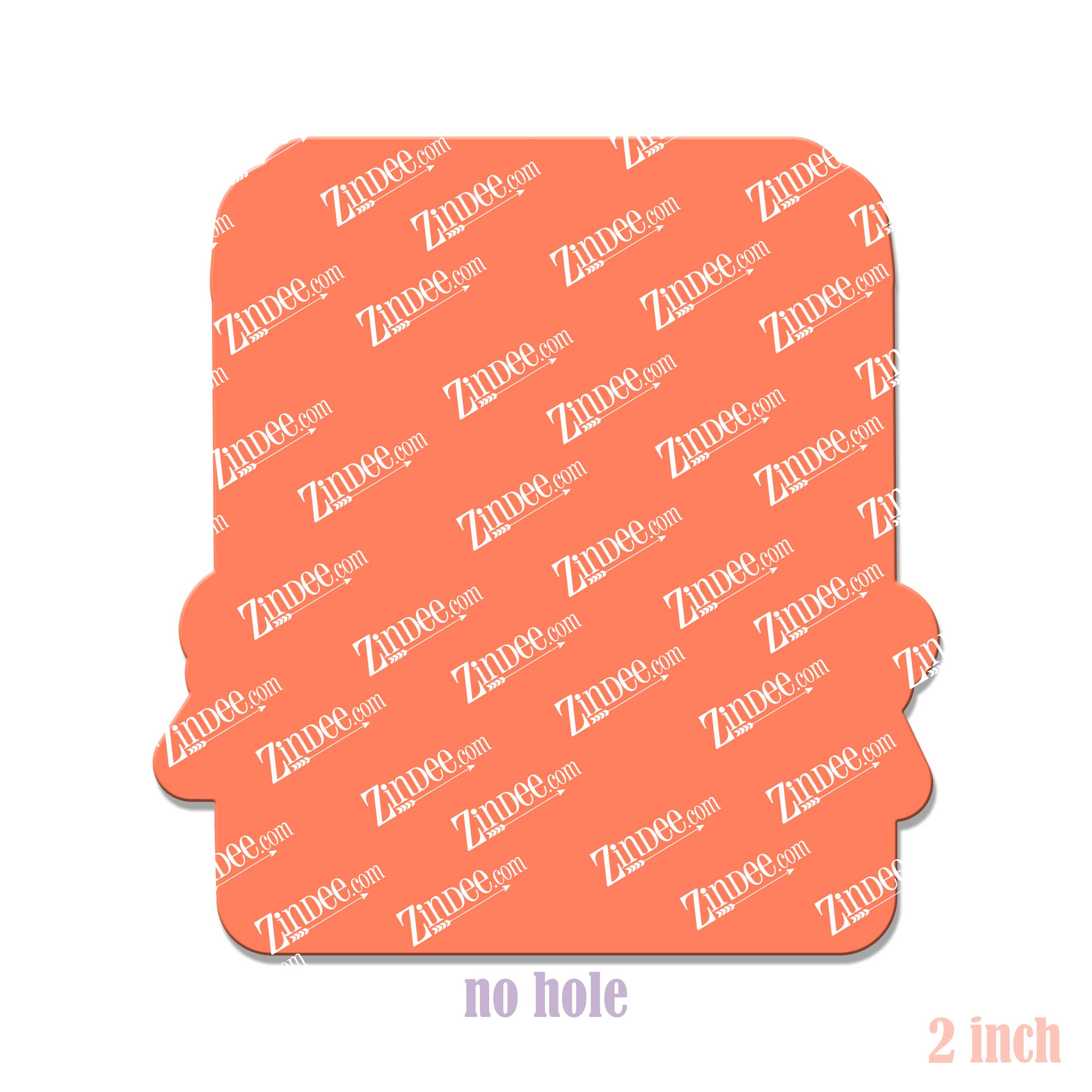 Kissing Booth 2 inch (lightweight acrylic) NO HOLE