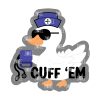 Cuff Em Goose Acrylic Blank- Sticker- UV DTF (2 inch) NO HOLE