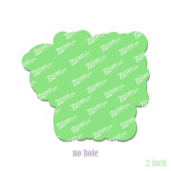 Alternative view of It's Mardi Gras Acrylic Blank- Sticker- UV DTF (2 inch) NO HOLE