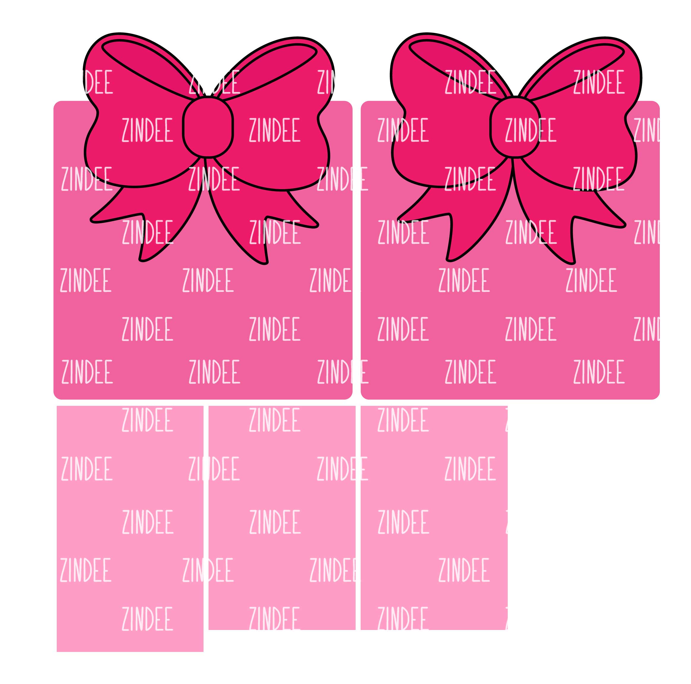 Simple Bow Pen Box - Acrylic Blank - Image 3