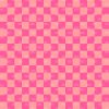 Checkerboard Pink and Coral (vinyl)
