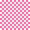 Checkerboard Pink and White (vinyl)
