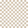 Checkerboard Tan and White (vinyl)
