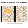 Composition Notebook Wrap- Back To School