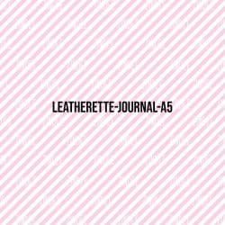 Diagonal Stripe 15 - Journal Size- A5 (Faux Leather)