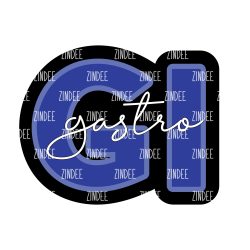 GI Gastro Acrylic Blank- Sticker- UV DTF (2 inch) NO HOLE