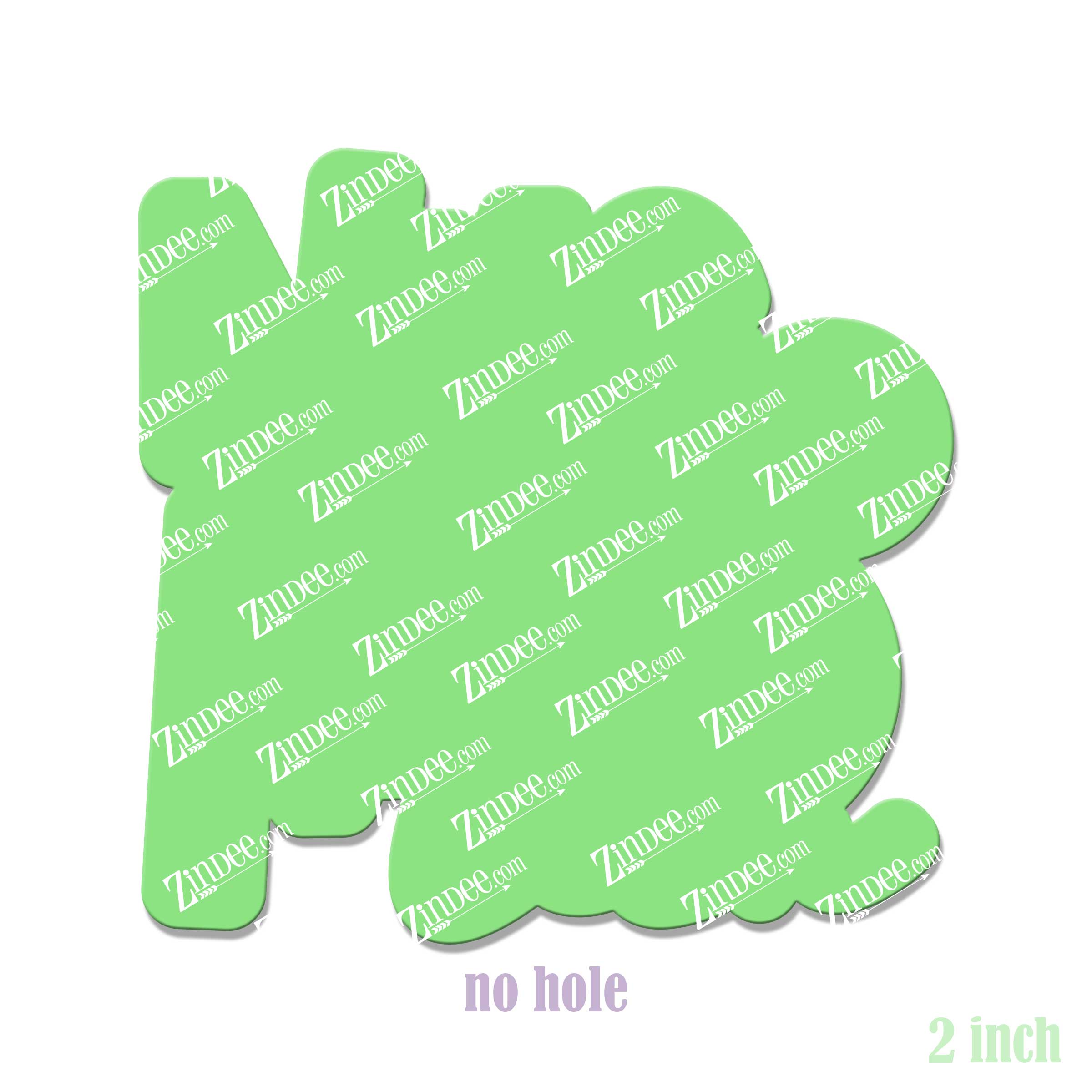 Nuc Med Tech Acrylic Blank- Sticker- UV DTF (2 inch) NO HOLE - Image 2