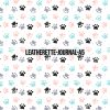 Pastel Paws- Journal Size- A5 (Faux Leather)