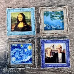 Alternative view of Picture Frame-2 inch-NO HOLE