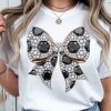 Rhinestone Soccer Bow DTF Transfer