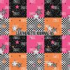 Star and Checker- Journal Size- A5 (Faux Leather)