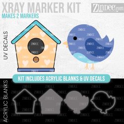 Xray Marker Kit (Birdhouse and Chubby Bird)