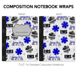 Composition Notebook Wrap- EMS