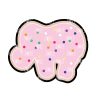 Elephant Animal Cookie/Cracker Acrylic Blank- Sticker- UV DTF (2 inch) NO HOLE