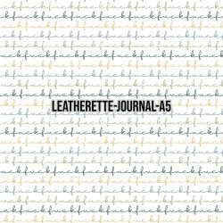 Pretty Blue Fucks - Journal Size- A5 (Faux Leather)