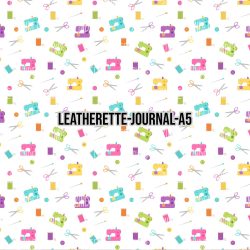 Sewing Craft 7 - Journal Size- A5 (Faux Leather)