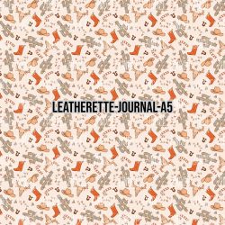 Western Christmas - Journal Size- A5 (Faux Leather)