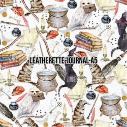 Wizarding Things - Journal Size- A5 (Faux Leather)