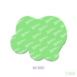 Alternative view of Elephant Animal Cookie/Cracker Acrylic Blank- Sticker- UV DTF (2 inch) NO HOLE