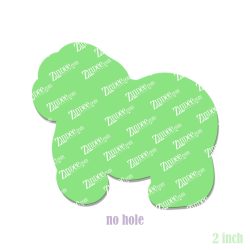 Alternative view of Gorilla Animal Cookie/Cracker Acrylic Blank- Sticker- UV DTF (2 inch) NO HOLE