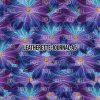 Bright Floral Purple Aqua- Journal Size- A5 (Faux Leather)