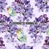 Lilac Butterflies - Journal Size- A5 (Faux Leather)