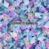 Neon Tropics Blue- Journal Size- A5 (Faux Leather)