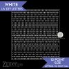 White Alphabet Letters – UV DTF (12pt) | A-Z Letter Decals