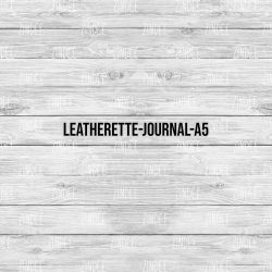 White Wood- Journal Size- A5 (Faux Leather)