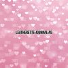 Bokeh Valentine 6 - Journal Size- A5 (Faux Leather)