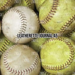 Real Softballs- Journal Size- A5 (Faux Leather)