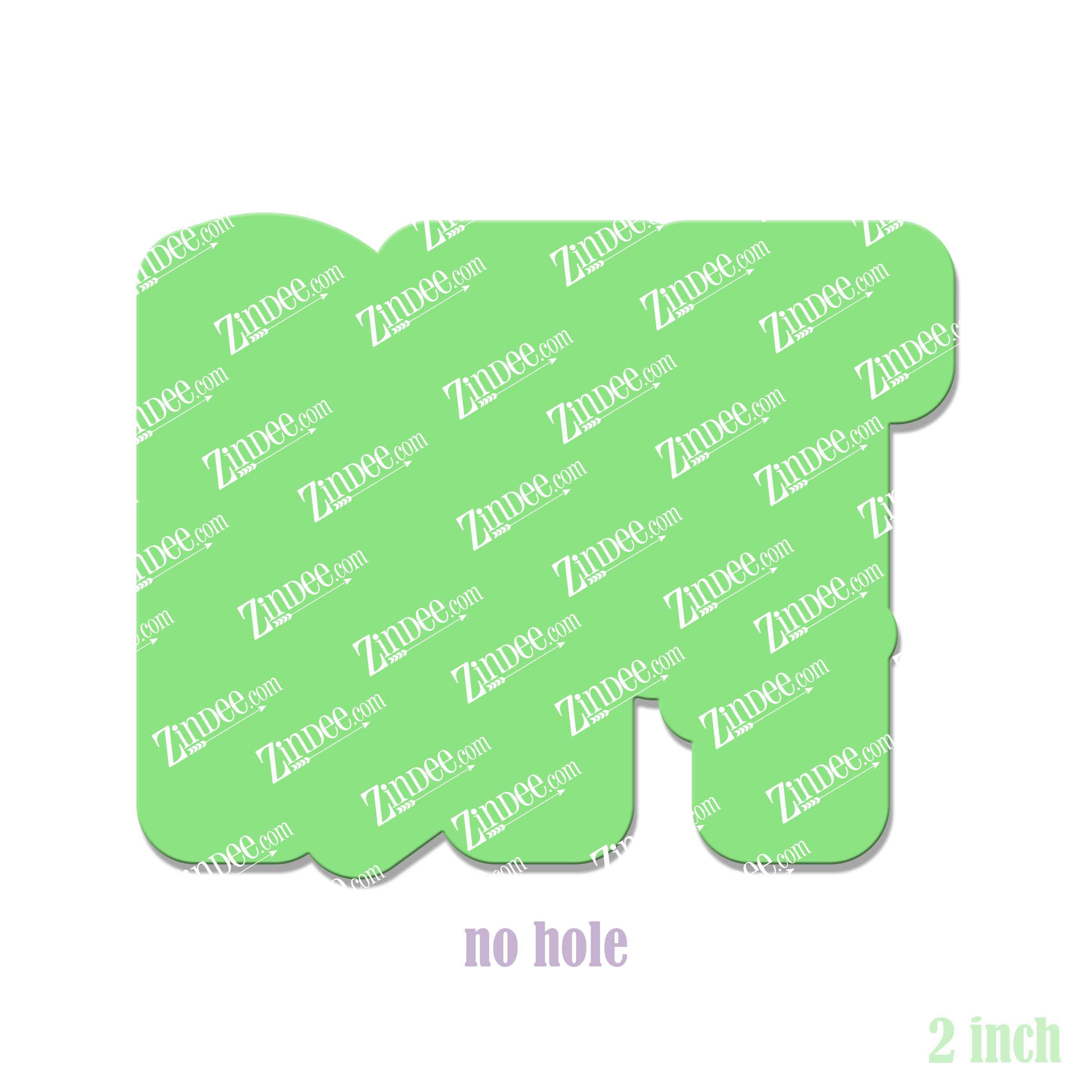 RTT Script- Radiation Therapy – Acrylic Badge Reel Blank (2") No Hole | Optional Sticker or UV DTF - Image 2