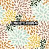 Abstract Florals - Journal Size- A6 (Faux Leather)