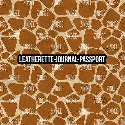 Animal Print Classic 10- Journal- PASSPORT Size (Faux Leather)