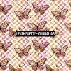 Antisocial Butterfly - Journal Size- A6 (Faux Leather)