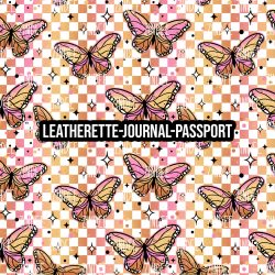 Antisocial Butterfly - Journal- PASSPORT Size (Faux Leather)