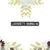 Blue Blooms 11 - Journal Size- A6 (Faux Leather)