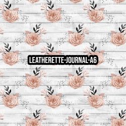 Blush Charcoal 15- Journal Size- A6 (Faux Leather)