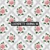 Blush Gray Shabby 4- Journal Size- A6 (Faux Leather)