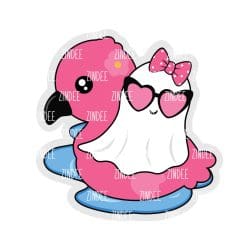 Boo-Mingo – Acrylic Badge Reel Blank (2") No Hole | Optional Sticker or UV DTF