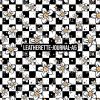Daisy Checker - Journal Size- A5 (Faux Leather)