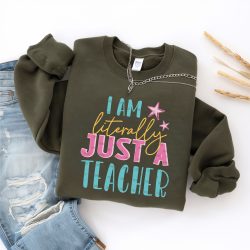 Literally Just a Teacher DTF Transfer