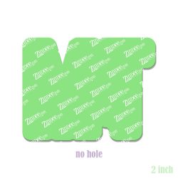 Alternative view of MT Script- Music Therapy – Acrylic Badge Reel Blank (2") No Hole | Optional Sticker or UV DTF