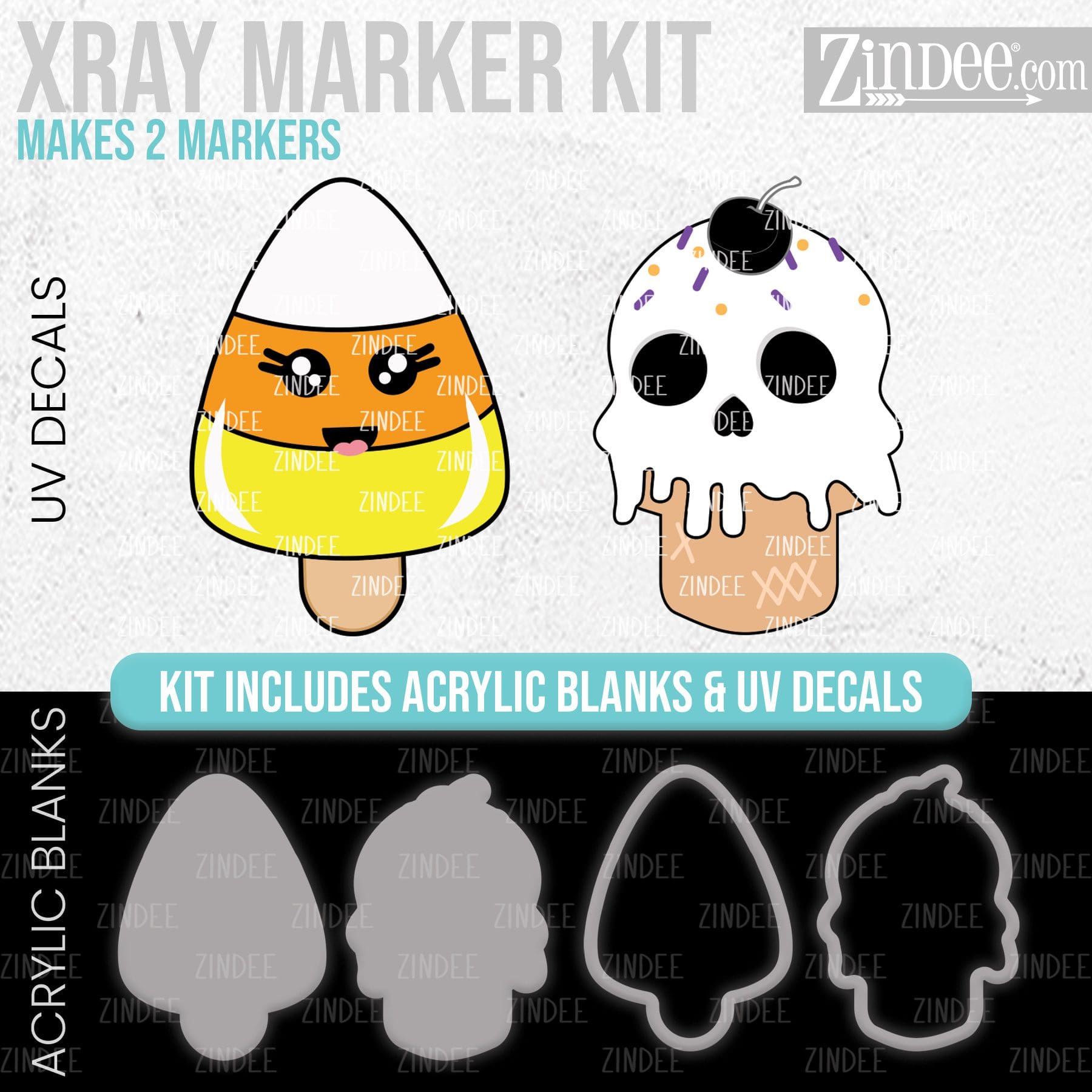 Xray Marker Kit (Spooky Ice Cream Shop)