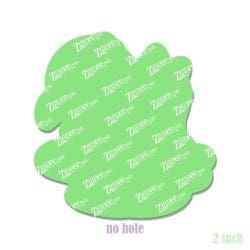 Alternative view of Boo-Mingo – Acrylic Badge Reel Blank (2") No Hole | Optional Sticker or UV DTF