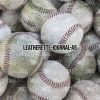 Real Baseballs - Journal Size- A5 (Faux Leather)