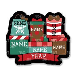 Family Presents Ornament 6 (4 inch)