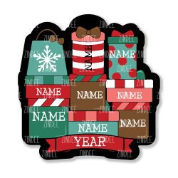 Family Presents Ornament 9 (4 inch)