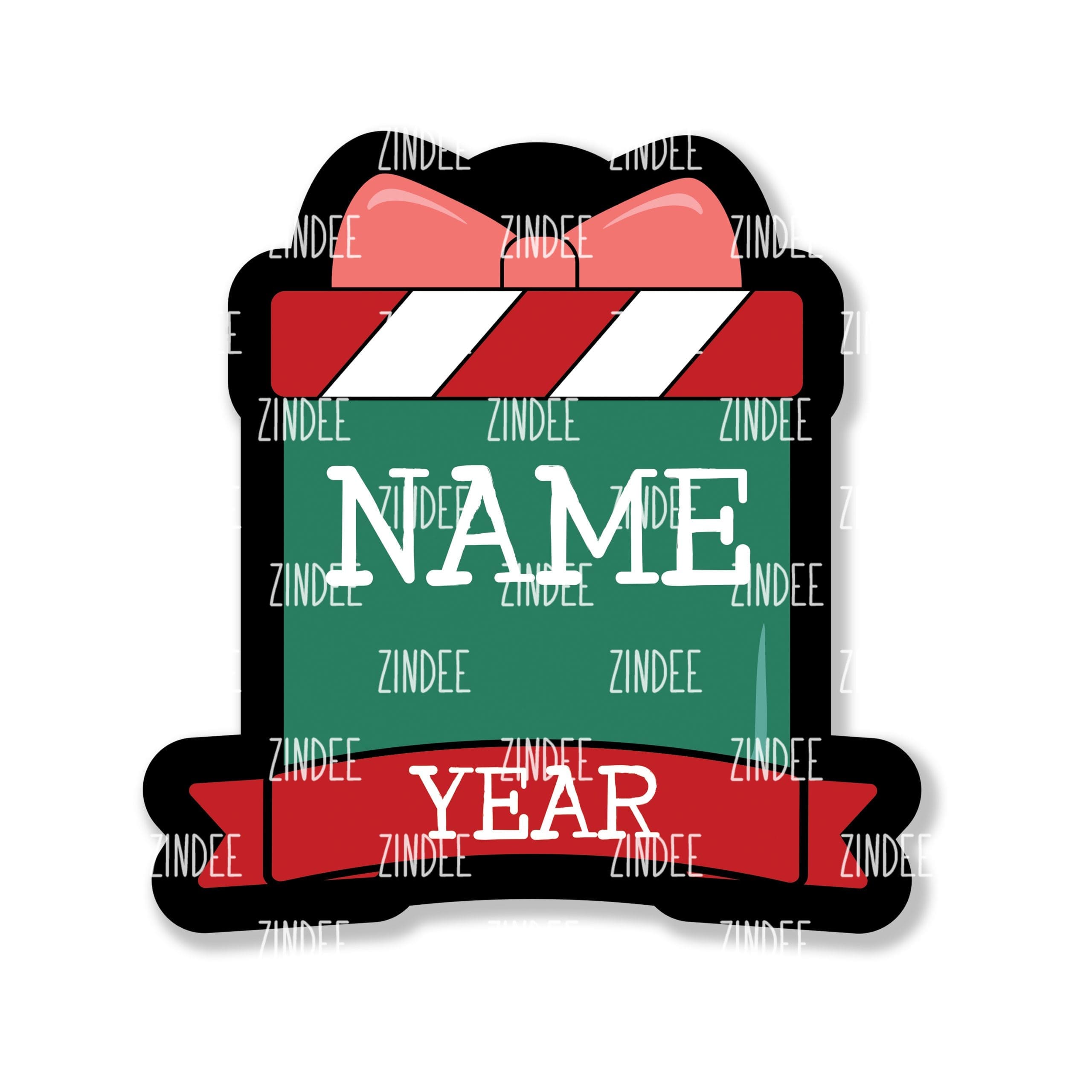 Family Presents Ornament Single (4 inch)