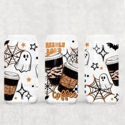 Freshly Boo'd UV DTF Can Wrap